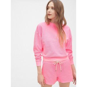 GAP Neon Pink 100% Cotton Classic Sweatshirt